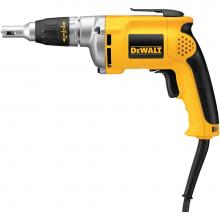 DeWalt DW272W - 0-4000 rpm VSR Drywall Screwdriver w/50 ft. two prong cord 6.3 amp