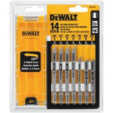 DeWalt DW3742C - 14 PC T-SHANK JIG SAW BLADE SET W/CASE