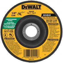 DeWalt DW4528 - 4-1/2 X 1/8 MASRY (BLK)