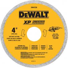 DeWalt DW4729 - 4IN TILE BLADE