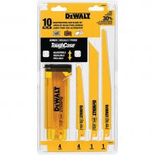 DeWalt DW4898 - 10 PC WOOD/ METAL CUTTING SET IN CASE