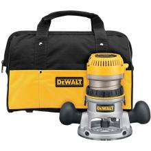 DeWalt DW618K - 2-1/4 Maximum HP Electronic VS Fixed Base Router with Soft Start Kit