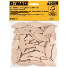 DeWalt DW6810 - No. 10 Size Joining Biscuits (75 Count)