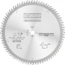 DeWalt DW7667 - 10'' 80T Fine SS & Plastics Thin Kerf