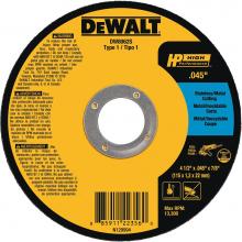 DeWalt DW8062S - 4-1/2'' x.045 x 7/8'' CFREE THIN CUTOFF WH