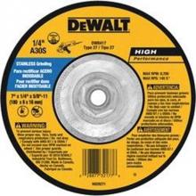 DeWalt DW8417 - 7''X1/4''X5/8''-11 STAINLESS STEEL GRIND WH