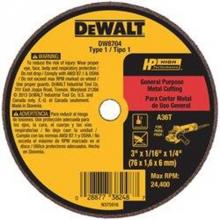 DeWalt DW8704 - 3 X 1/16 X 1/4 A36T