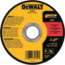 DeWalt DW8726 - 6'' x .045'' x 7/8'' A60T Metal Thin Cut-Of