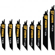 DeWalt DWA4101 - 8PC 2X RECIP BLADE SET