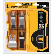 DeWalt DWA4216 - Oscillating 5 PC set