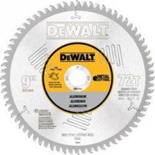 DeWalt DWA7664 - 9 IN 72T ALUM METAL CUT 1IN ARBOR