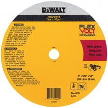 DeWalt DWAFV8918 - 9 x 5/64 x 7/8 T1 FV CUTOFF WHEEL