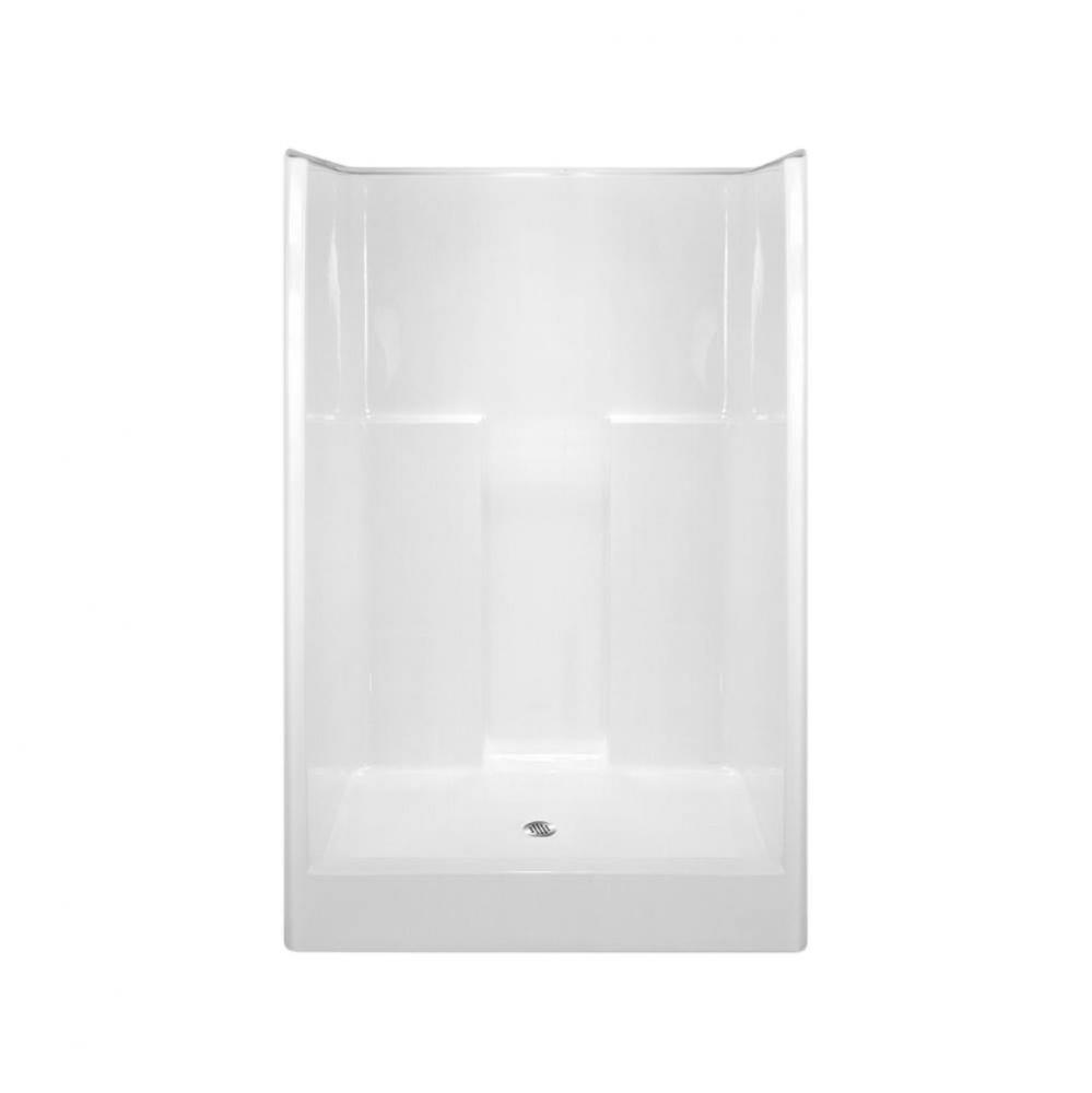 Alcove AcrylX 37 x 48 x 75 Shower in White G4875SHNS