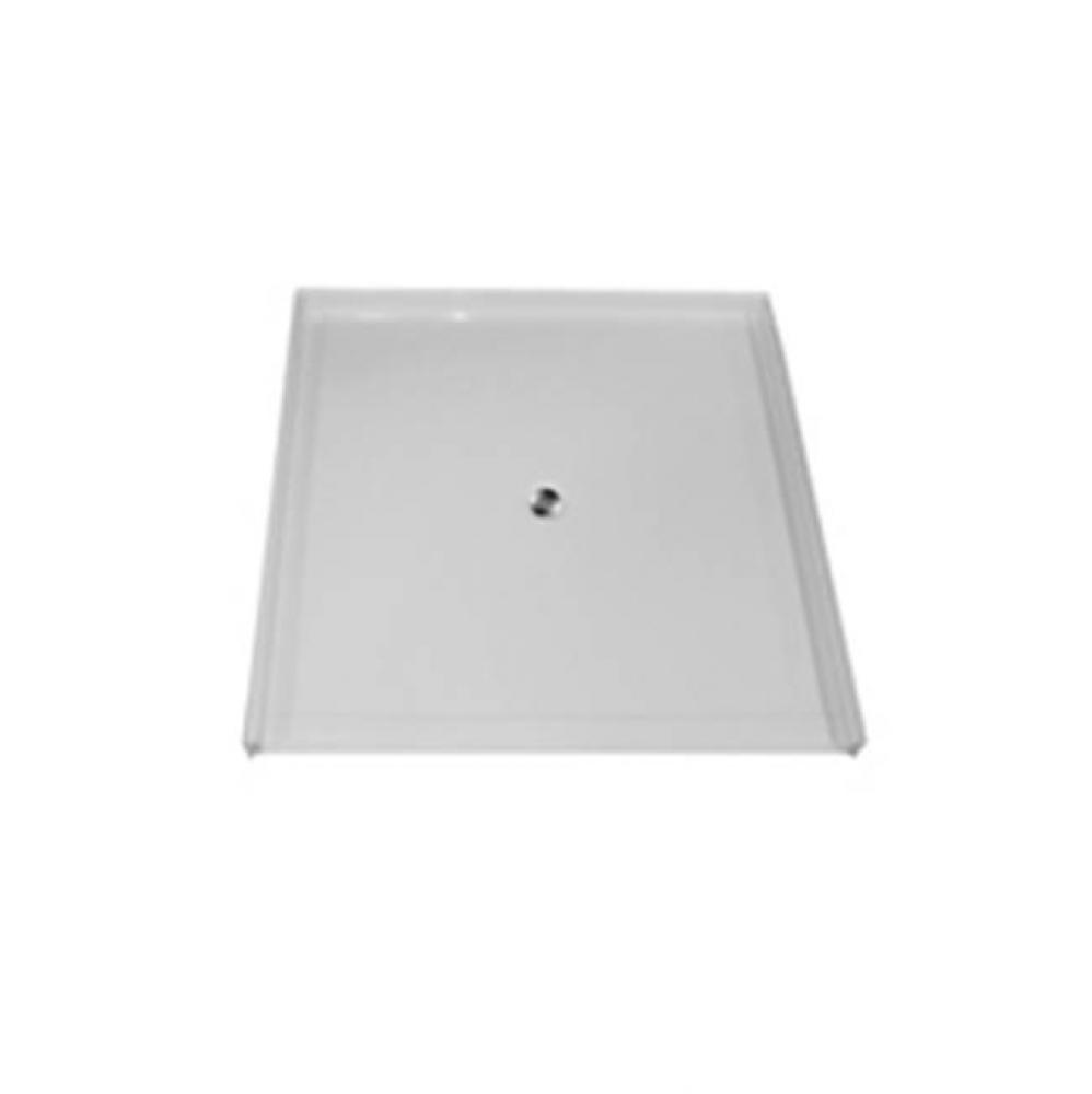 AcrylX Shower Base in Cotton Seed Granite MPB 6060 BF 1.125 C