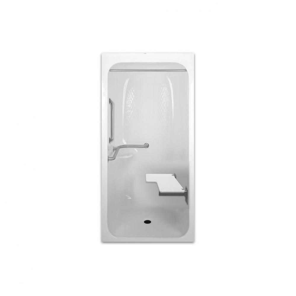 Alcove AcrylX 36 x 43 x 82 Shower in White QSI 4136BF .875