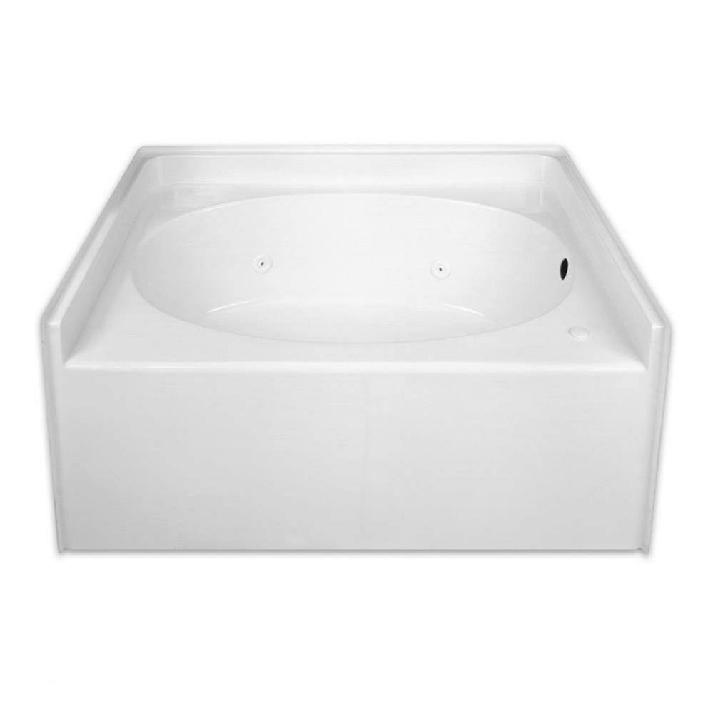 Alcove AcrylX 60 x 42 x 27 Bath in White GGTNSTO