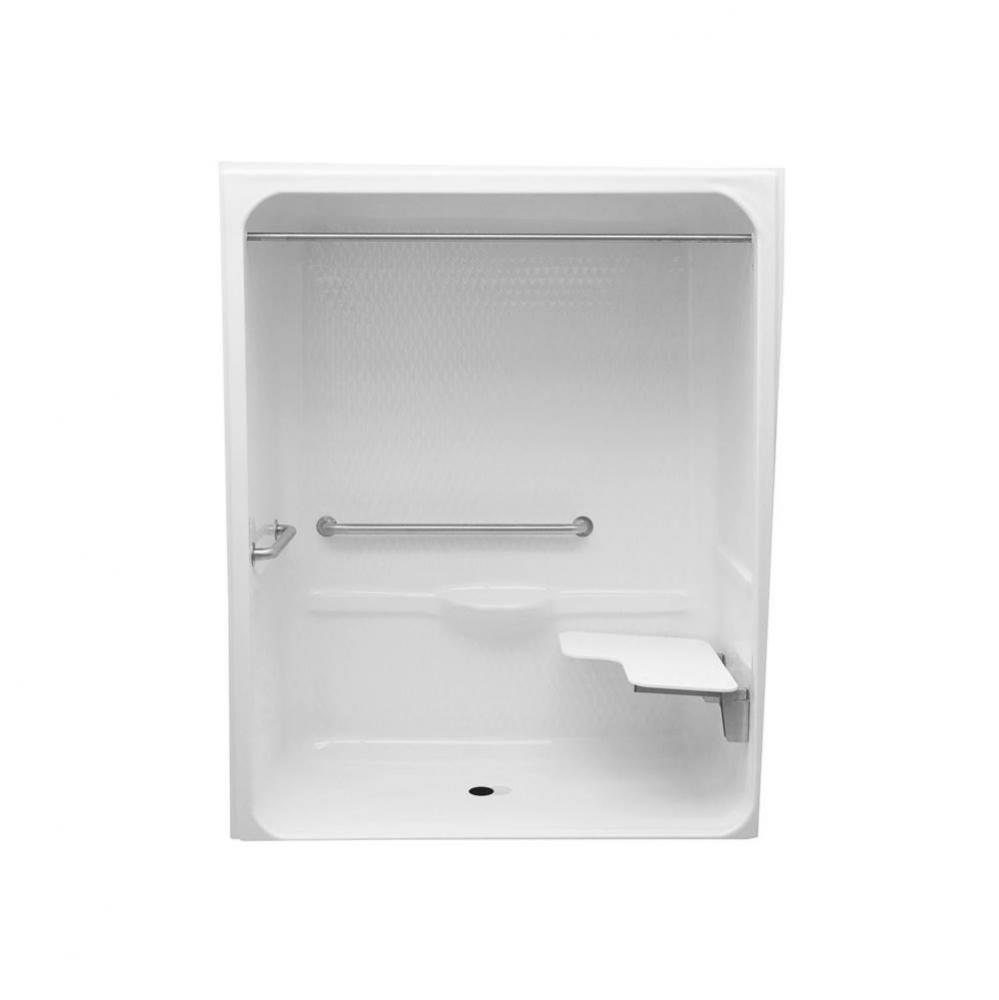 Alcove AcrylX 30 x 66 x 82 Shower in White QSI 6430BF .875