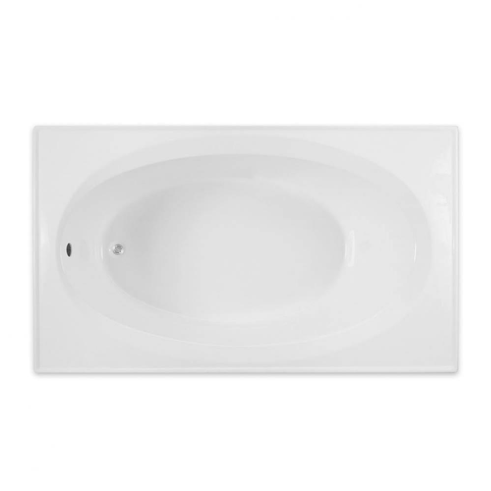 Drop-in AcrylX 72 x 42 x 22 Bath in Almond G4272TO