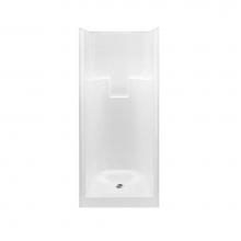 Hamilton Bathware HA001329-C-000-THG - Alcove AcrylX 37 x 36 x 76 Shower in Thunder Gray G3637SH