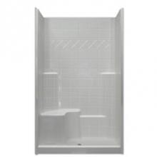 Hamilton Bathware HA001315-R-000-BIS - Alcove Thermal Cast Acrylic 37 x 48 x 79 Shower in Biscuit CHM 3648 SH 3P 1S
