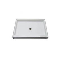 Hamilton Bathware HA001035-C-000-RBG - AcrylX 54 x 34 x 6 Shower Base in Rabbit Granite G5434SH PAN