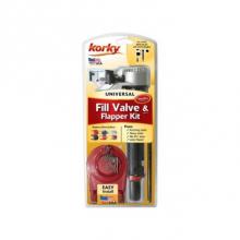 Korky Toilet Repair 818MP - Korky® QuietFILL® Platinum® Fill Valve and Flapper