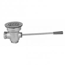 Pasco 33131 - 3-1/2''x1-1/2''LEVER DRAIN 1-1/4''OVERFLOW OUTLE