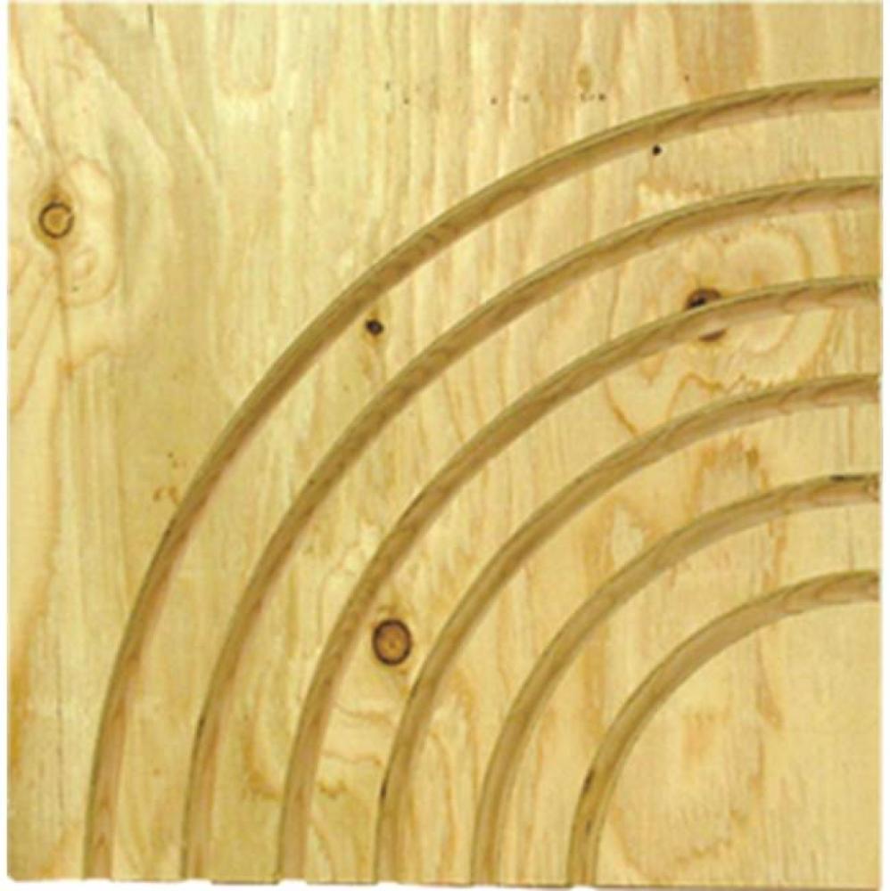 Multi-Run Ninety Panel Plywood Panel L(In) 12 W(In) 12