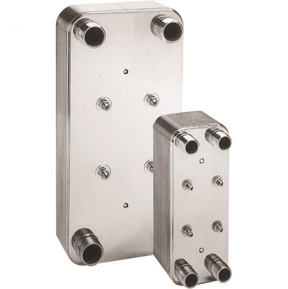 Heat Exchanger, Brazed Stainless Steel, W[In]: 5; L[In]: 12; H[In]: 6.7; Plates: 70
