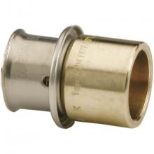 Viega 82027 - Pureflow Press Adapter, Bronze, P: 5/8; C: 1/2