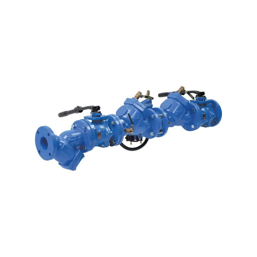 4 IN Cast Iron Reduced Pressure Zone Backflow Preventer Assembly