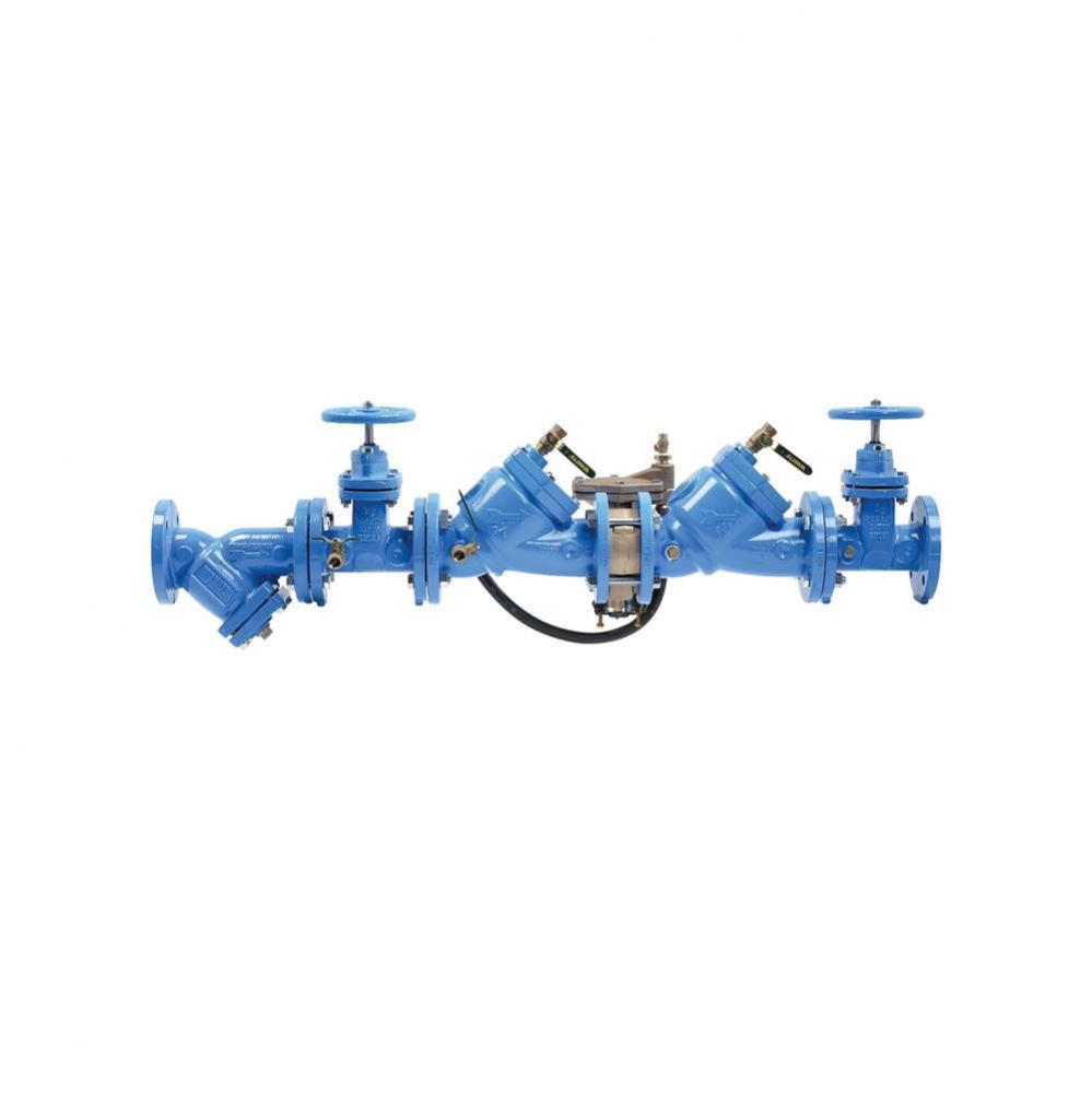3 IN Cast Iron Reduced Pressure Zone Backflow Preventer Assembly, Domestic NRS Shutoff, Cast Iron