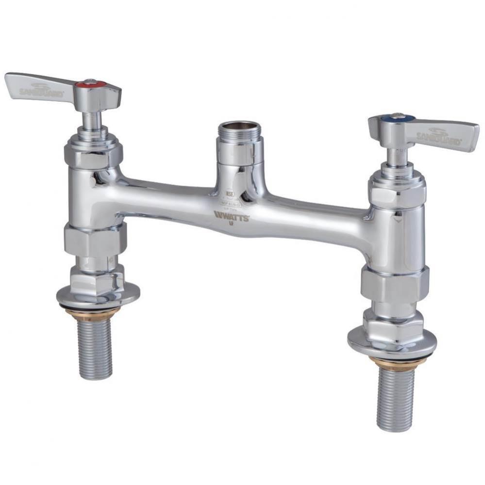 8 In Lead Free Deck Mount Faucet Base