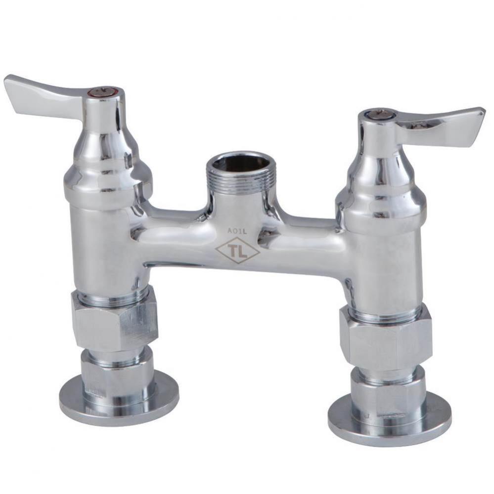 Lead Free Economy 4 In Deck Mount Faucet Base