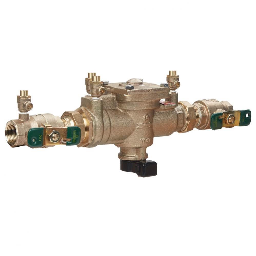 1 In Lead Free Reduced Pressure Zone Backflow Preventer Assembly