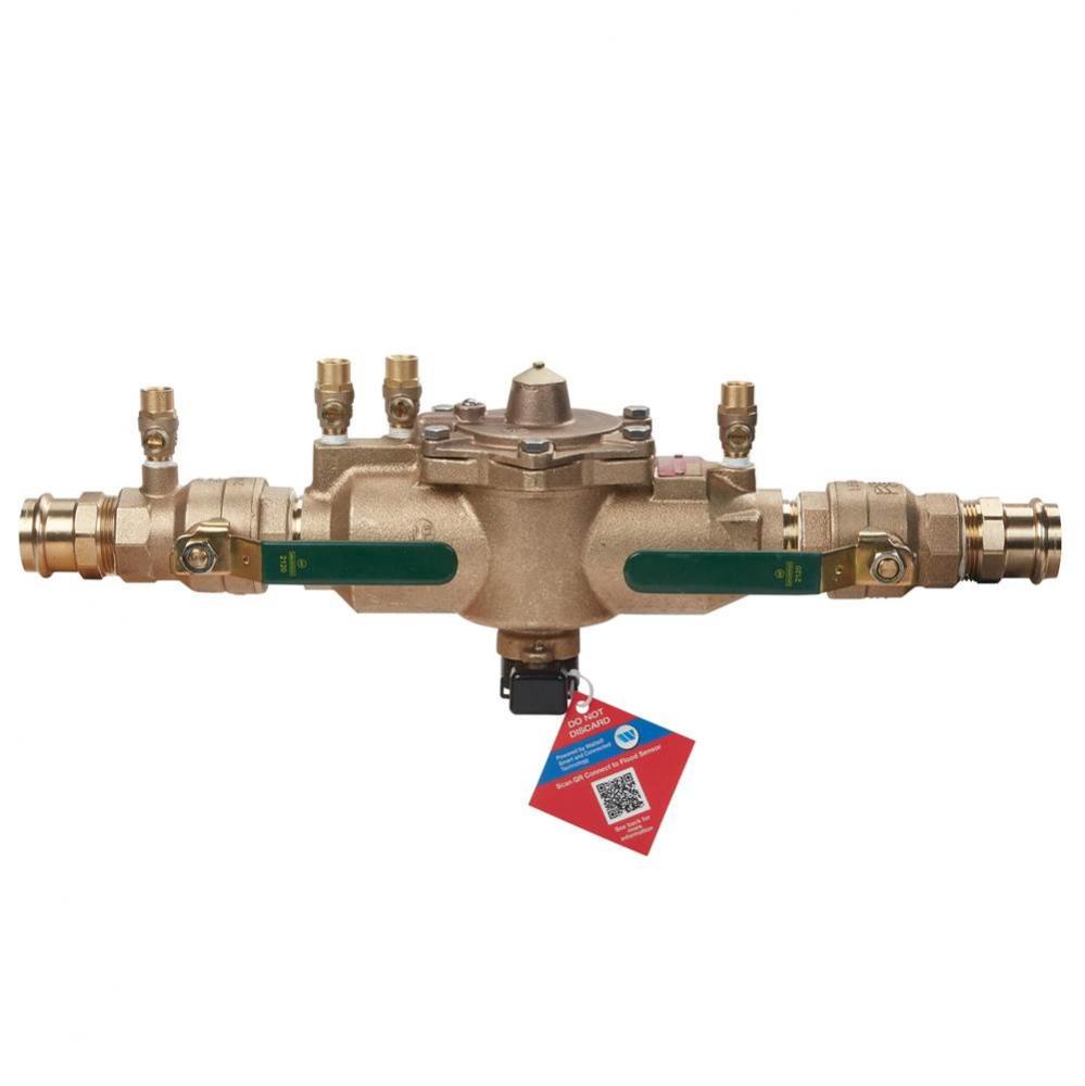 1 1/4 In Lead Free Reduced Pressure Zone Backflow Preventer Assembly