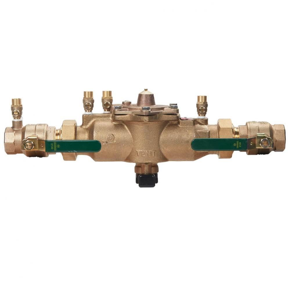 1 1/2 In Lead Free Reduced Pressure Zone Backflow Preventer Assembly