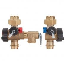 Watts 0120012 - 3/4 IN Lead Free Tankless Water Heater Valve Set with VersaFit Technology