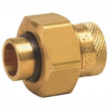 Watts 0005513 - 1 In Lead Free Dielectric Union, Female Brass Pipe Thread x Female Solder Connection