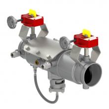 Watts M-4040 - 4 IN SS Reduced Pressure Zone Backflow Preventer Assembly, Magnum, Integral Butterfly Valves, Groo