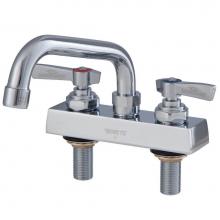 Watts 0239818 - Lead Free Deck Mount Bar Faucet 6 In Swivel Spout