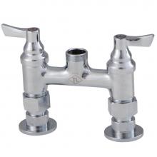 Watts 0239853 - Lead Free Economy 4 In Deck Mount Faucet Base