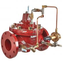 Watts V9944-16 - 4 In Globe Class 150 Flanged Epoxy Coated Pressure Reducing Valve, Full Port, Mustang, Isolation C
