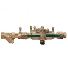 Watts 88004040 - 1 1/2 In Bronze Reduced Pressure Zone Assembly Backflow Preventer