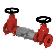 Watts M-8020G - 8 IN SS Double Check Valve Backflow Preventer Assembly, Magnum, NRS Shutoff Valves, Grooved End Co