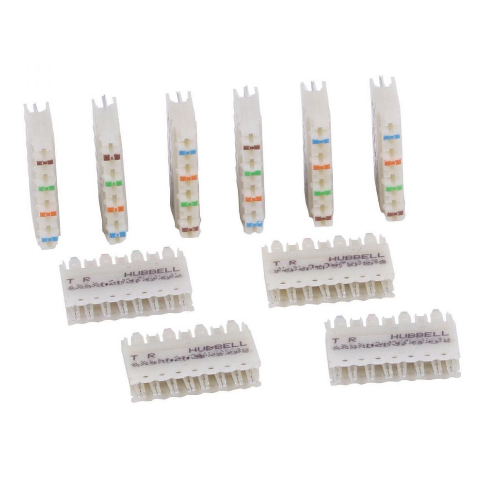 110 SYS, CONN BK,CAT5E,4PR,10PK