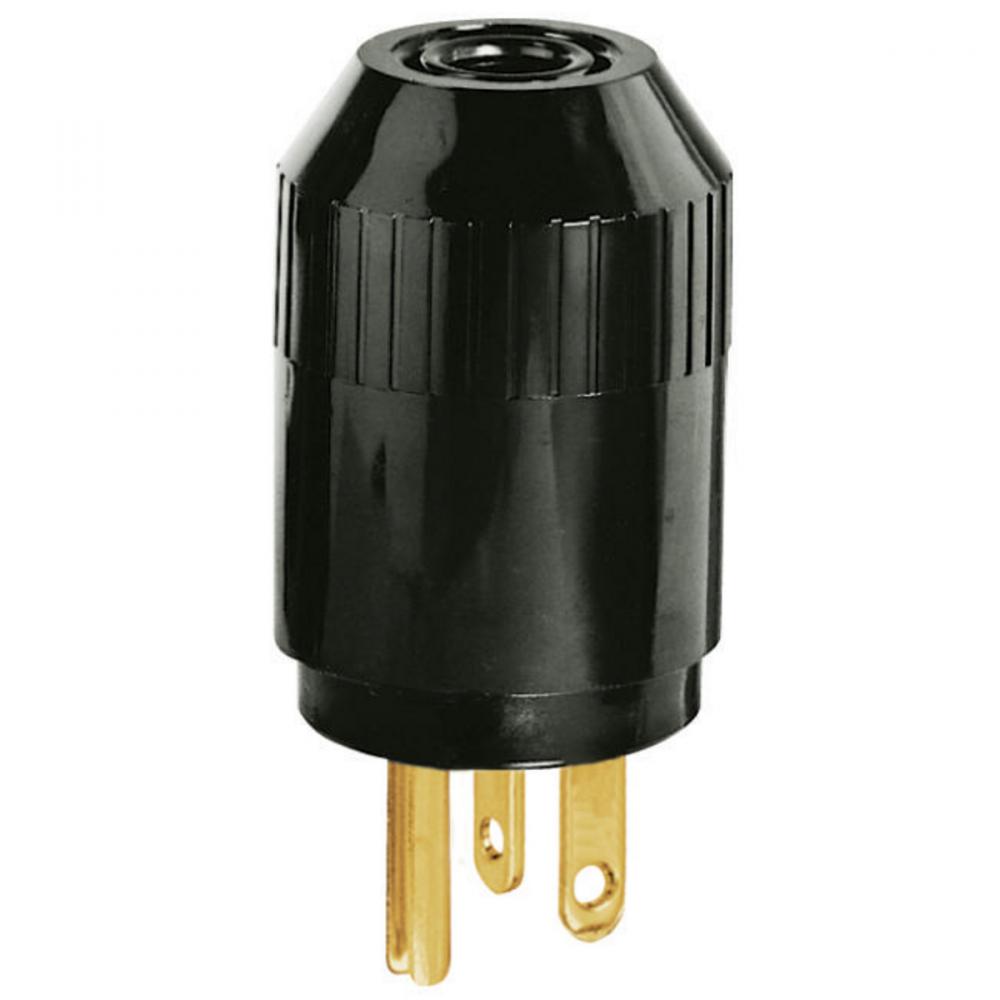 PLUG, 20A 125V, 5-20P, BK