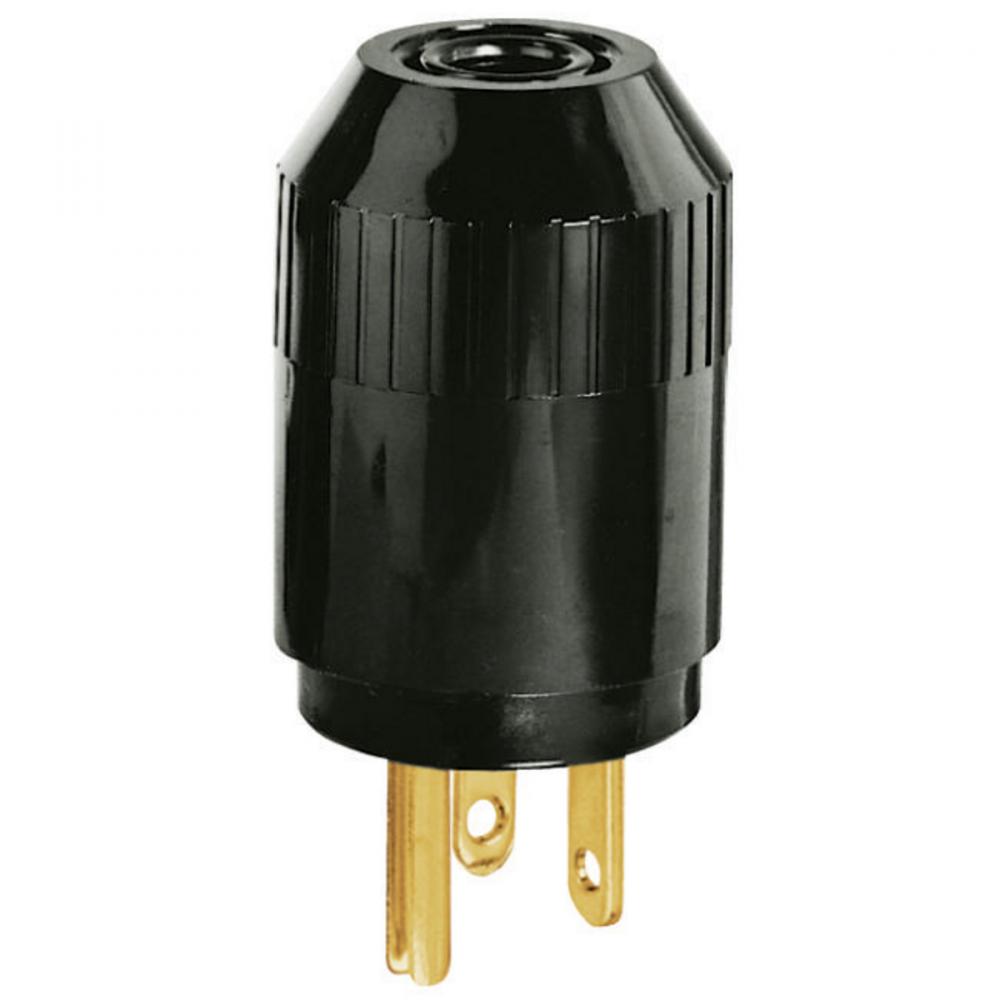 PLUG, 20A 250V, 6-20P, BK