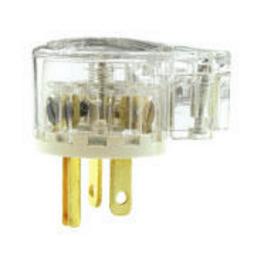 PLUG ANG, HG, 20A 125V, 5-20P CLR