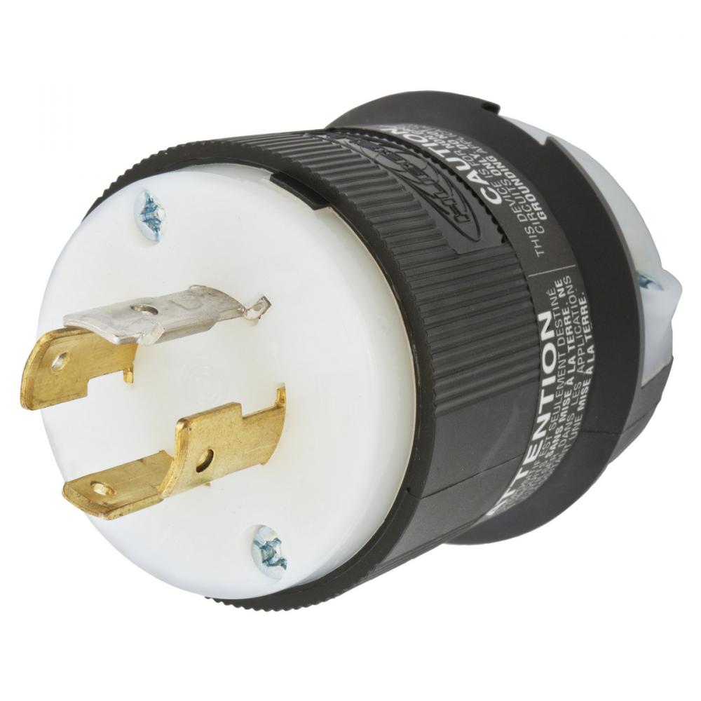 LKG PLUG, 20A 120/208V, L18-20P, BK